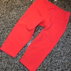 Zella SZ Small neon crop leggings!